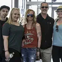 La Vera and her "tribe"