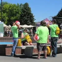 Street Teams at the Boise Music Festival