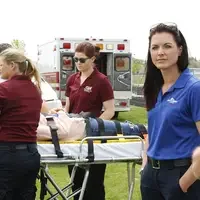 Mock DWI drill with Life Flight Network and CWI at Kuna High School.