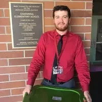 Dillon Schmidt taught in Shannon Dunn's fifth grade classroom at Chaparral Elementary in Meridian.