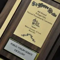 Speech and Debate awards