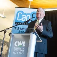 The CWI community gathered at the College’s Nampa Campus Tuesday, Feb. 11, to celebrate groundbreaking of the new CapEd Student 