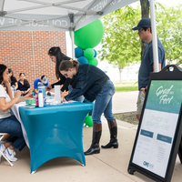 Members of the CWI community attend the 2025 Grad Fest to celebrate those about to graduate.