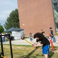 Members of the CWI community attend the 2025 Grad Fest to celebrate those about to graduate.