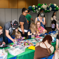 Members of the CWI community attend the 2025 Grad Fest to celebrate those about to graduate.