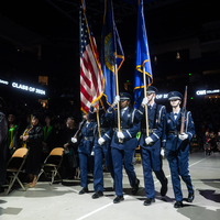 Image from the CWI 2024 Commencement Ceremony at ExtraMile Arena in Boise, Idaho.