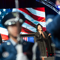 Image from the CWI 2024 Commencement Ceremony at ExtraMile Arena in Boise, Idaho.