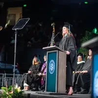 Image from the CWI 2024 Commencement Ceremony at ExtraMile Arena in Boise, Idaho.