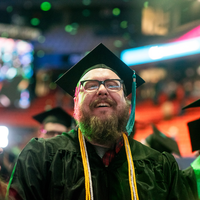 Image from the CWI 2024 Commencement Ceremony at ExtraMile Arena in Boise, Idaho.