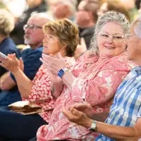 Photos from a graduation ceremony for Law Enforcement officers. 