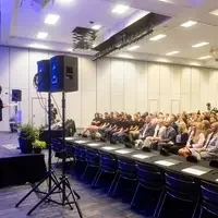 An apprenticeship graduation and signing event