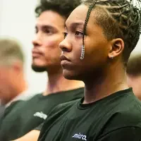 An apprenticeship graduation and signing event