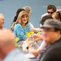 Photos from a college Farm to Fork Dinner
