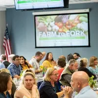 Photos from a college Farm to Fork Dinner