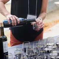 Photos from a college Farm to Fork Dinner