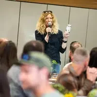 Photos from a college Farm to Fork Dinner