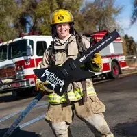 A student firefighter.