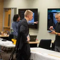 Entrepreneurs pitch business concepts and products at College of Western Idaho.