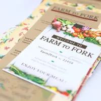 Farm to Fork menus