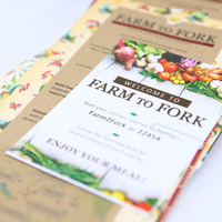 Farm to Fork menus