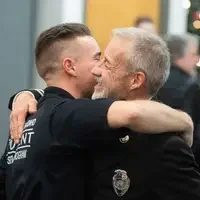 Students from the Fire Service Technology program graduate.