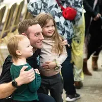 Students from the Fire Service Technology program graduate.