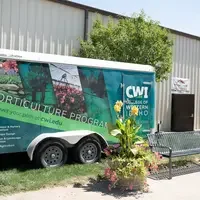 A scene from a county fair.