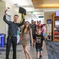 Celebration for graduation