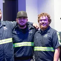 CTE students at Opening Doors