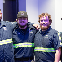 CTE students at Opening Doors