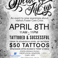 Speak Up Ink Up event poster