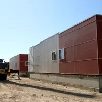 Three new buildings, with a total of 10,800 square feet, arrived this week north of the Nampa Campus Academic Building.