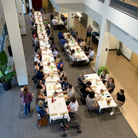 Farm to Fork Dinner was a tremendous success raising more than $4,000 for the campus garden.