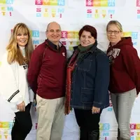 Denise Aberle-Cannata, left, Provost; Pat Neal, Dean of Industry, Engineering & Trades; Cathleen Currie, Dean of Health; and Kel