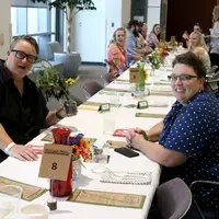 Farm to Fork Dinner was a tremendous success raising more than $4,000 for the campus garden.