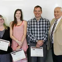  President’s Writing Awards Winners with Bert 5