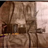 "Growing Up Artist" by Ashley Dale – Winning 2022 Juried Art Exhibition Submission