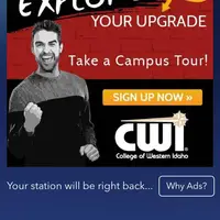 Audio spot tile mobile college of western idaho cwi tour pandora 2016 02 2016