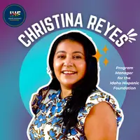 A photo headshot of Christina Reyes