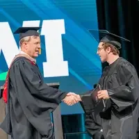 Image from the CWI 2024 Commencement Ceremony at ExtraMile Arena in Boise, Idaho.