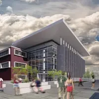 Rendering for a Health Sciences Building at CWI's Nampa Campus.