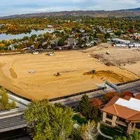 shots of Boise location construction