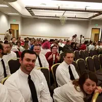 Students in audience