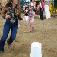 Kids learning rodeo