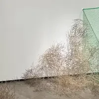 An artistic sculpture.