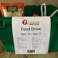 College of Western Idaho has teamed up with KTVB’s 7Cares Idaho Shares food drive. Donate food pantry and personal care items at collection boxes located on campus. 