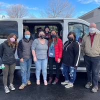 CWI representatives headed to donate giving tree donations to CASA