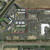 Overhead view of Aspen Creek Complex