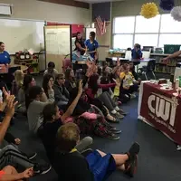 Dental Assisting program helped promote oral health with elementary students.