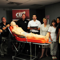 Group of instructors and partners for the emergency medical services.